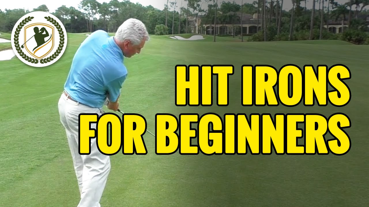 How to Hit a Golf Ball With an Iron for Beginners