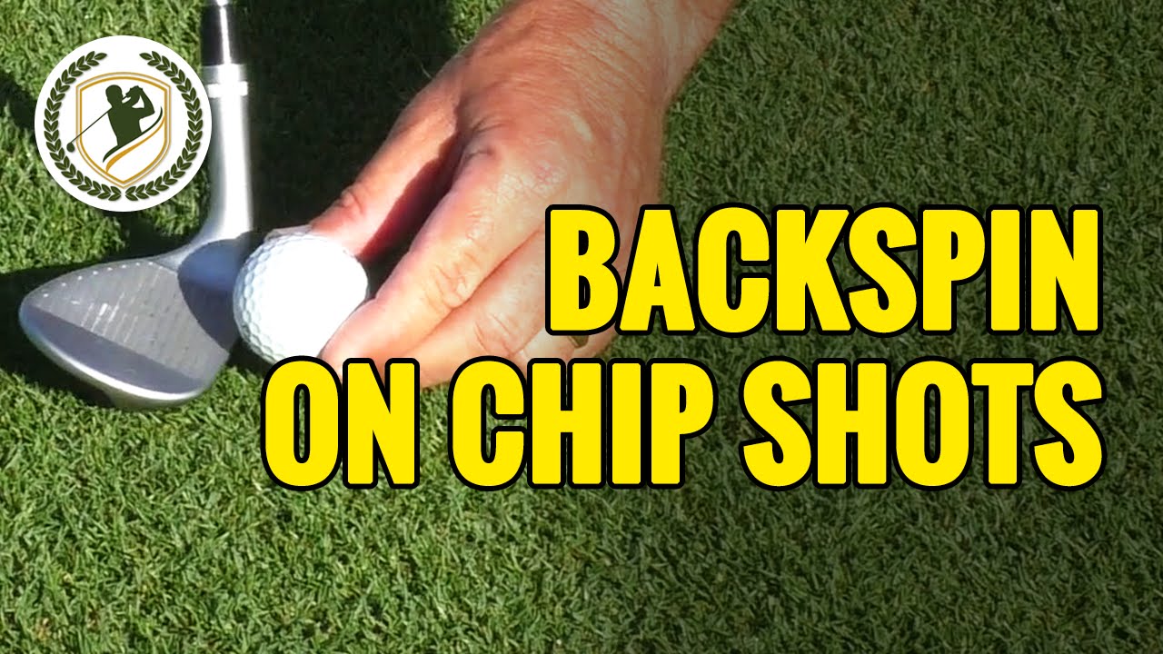 How to Put Backspin on a Golf Ball When Chipping