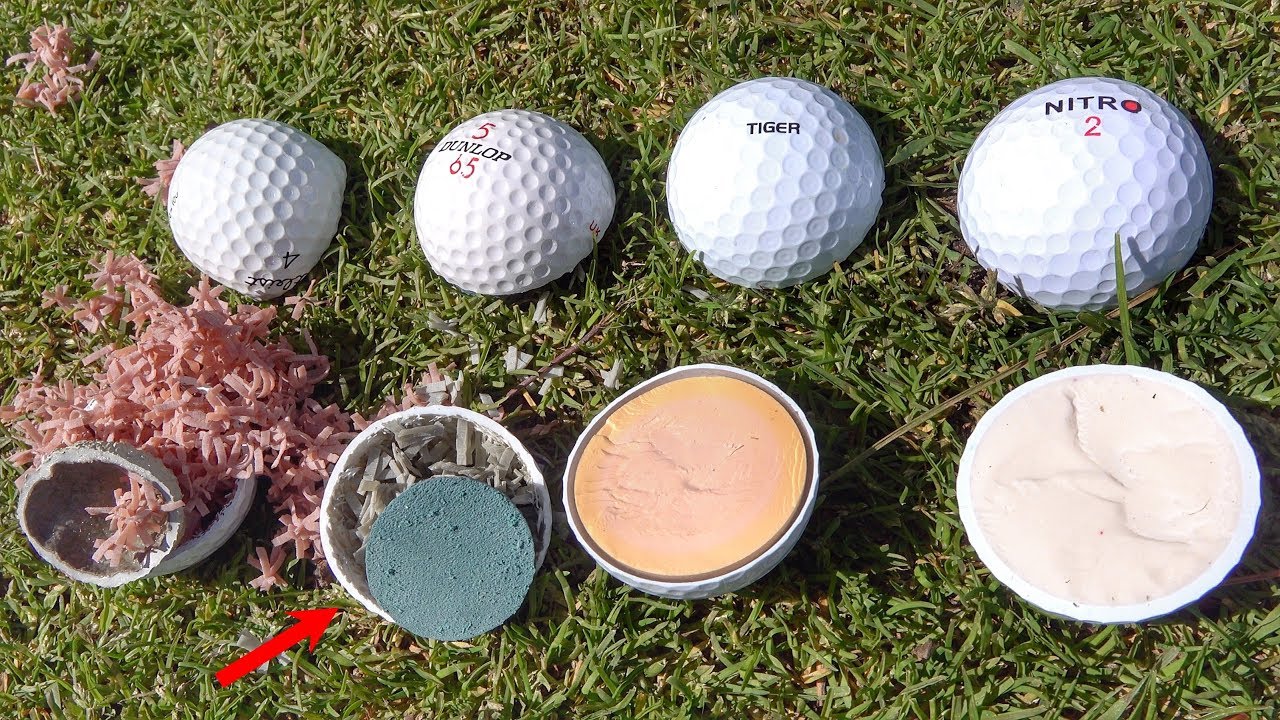 What Does the Inside of a Golf Ball Look Like