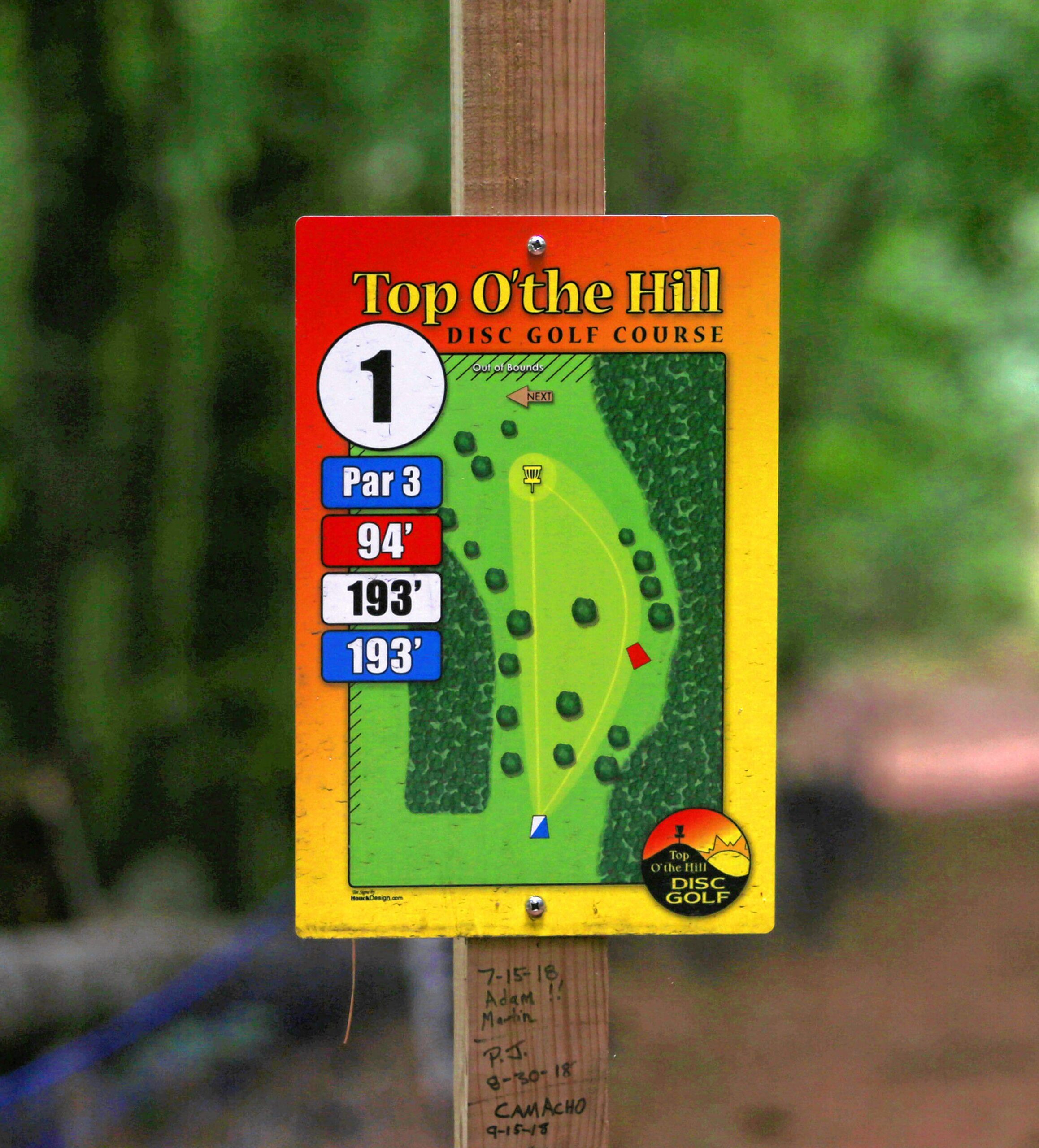 What is a Tee Box in Disc Golf