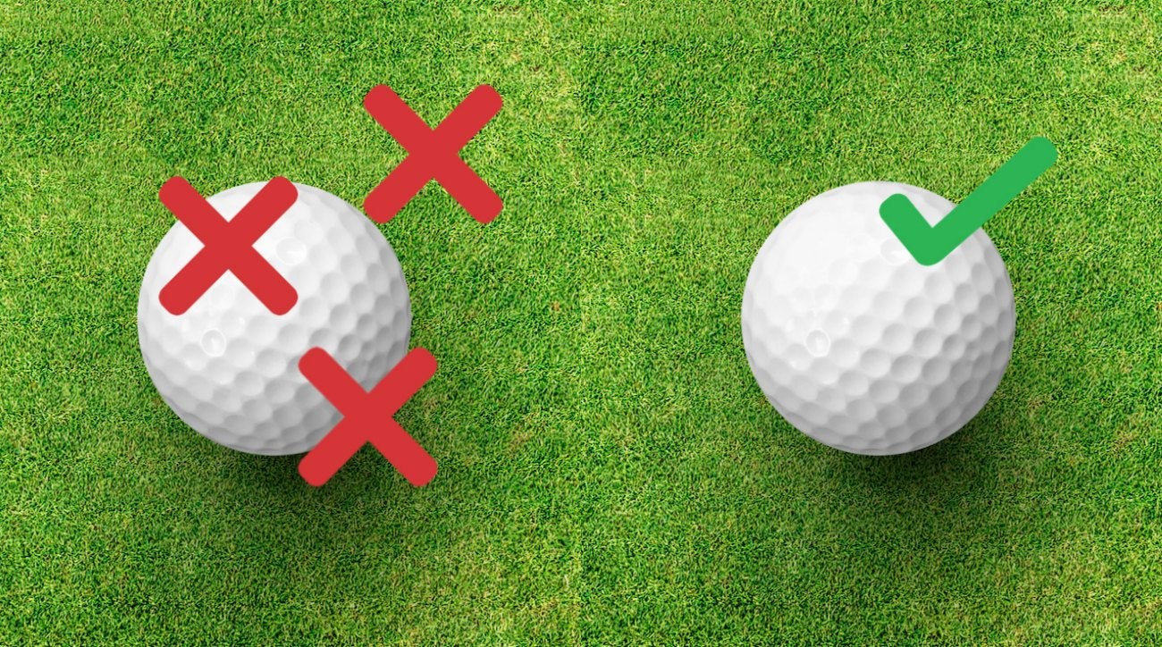 Where to Focus Your Eyes When Hitting a Golf Ball