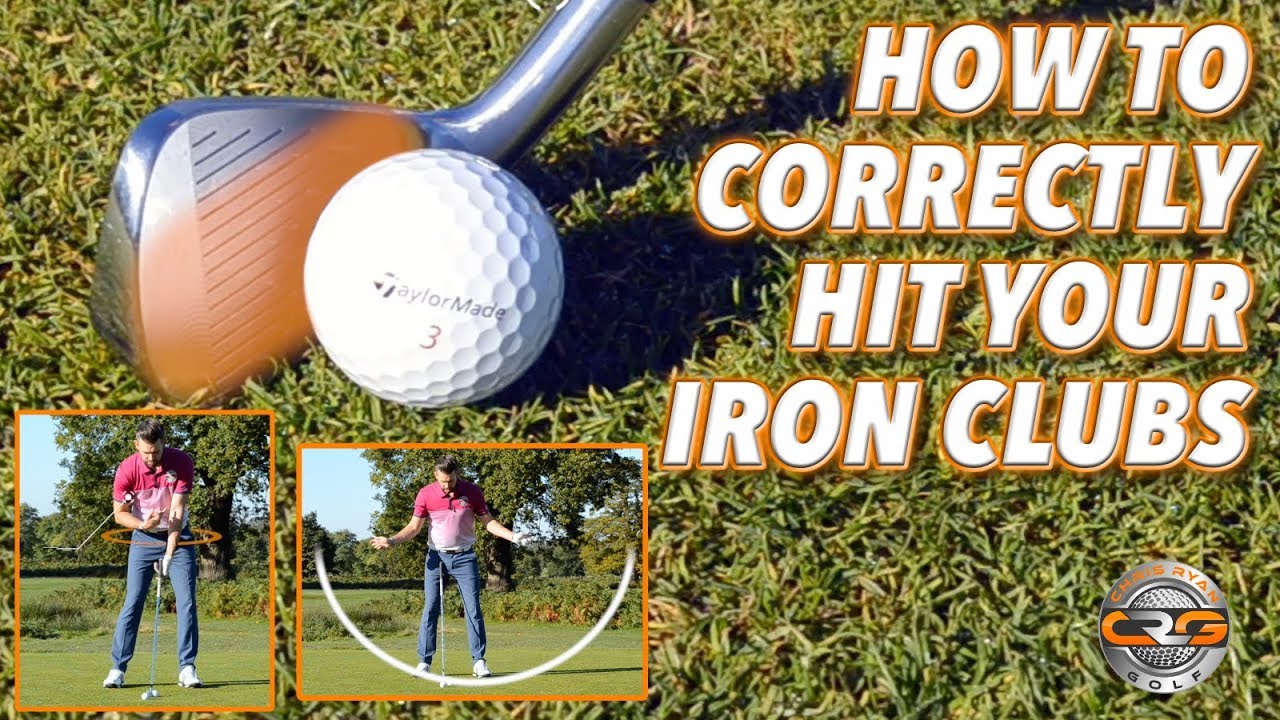 Where to Hit the Golf Ball With an Iron