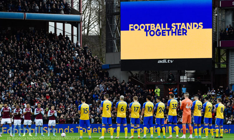 Is Football for Ukraine on Tv